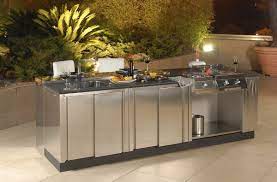 Shop wayfair for all the best modular outdoor kitchens. Stainless Steel Kitchen Outdoor Kitchen 4 Bianchi Group Srl Outdoor Handleless