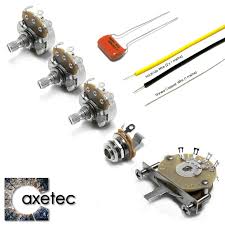 Order a custom drawn guitar wiring diagram that is easy to read and designed to your exact specifications for any type of guitar or bass pickups & control and switch options. Guitar Wiring Kits By Axetec Wiring Kits For Strat