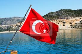 Turkish flag law (türk bayrağı kanunu), law nr. Fototapeta Turecki Flaga Na Jacht Antalya Turcja Na Wymiar Flaga Czerwony Nowoczesny Redro Pl