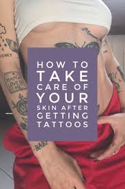 How To Take Care Of Your Skin After Getting A Tattoo Tattoo Healing Cream After Tattoo Care Tattoo Healing Process