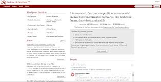 Any information you publish in a comment, profile, work, or content that you post or import onto ao3 including in summaries, notes and tags, will be accessible . Archive Of Our Own Wikipedia