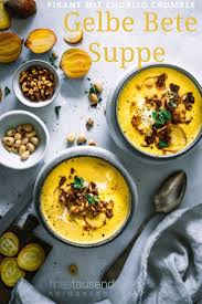 Hammer Rezept Cremige Gelbe Bete Suppe Mit Chorizo In 2020 Gelbe Bete Lebensmittel Essen Chorizo