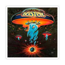 boston tribute sticker by pop pop p pow in 2021 rock album covers album cover art classic album covers