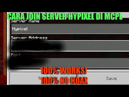 Minecraft pe servers are listed here to help you find the best mcpe servers around. Video Hypixel In Mcpe