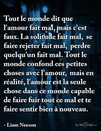 Tout Le Monde Dit Que L Amour Fait Mal Mais C Est Faux L Amour Fait Mal Citation Et Mariage Citation