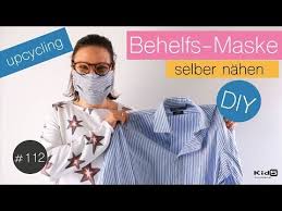 Mund Nasen Behelfsmaske Ohne Schragband Und Gummi Selber Nahen Upcycling Schnittmuster Gratis Youtube Selber Nahen Schragband Schnittmuster