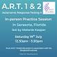 In Person Practice Session – A.R.T. 1 & 2 in Sarasota, Florida, 19th July 2025