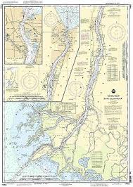 Noaa Map Chart 38th Edition Of Lake Saint Clair 9 99