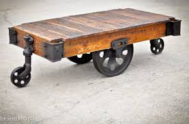 They are embodied in the most unusual solutions that apparently have not anything common with tables. 65 Industrial Cart Table Ideas Industrial Cart Cart Coffee Table Table