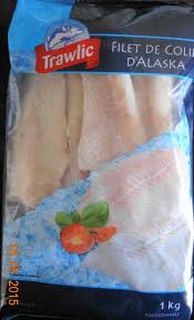 Filet De Colin Dalaska Surgele Trawlic 1 Kg Soit 8 Portions De 125 G