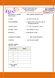 Tham cheow toh associated metal smelters ltd 4 plaintiff defendant. Doc Business Law Naxim Lee Academia Edu