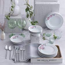 12 kişilik bone porselen yemek takımı. Gural Porselen Daisy 24 Parca 6 Kisilik Yemek Takimi Fiyati