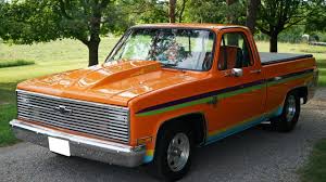 Image result for Orange 1981 Truck
