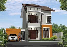 Gambar model rumah minimalis bergarasi interior rumah visit site. 100 Model Rumah Minimalis 2 Lantai Modern Inspiratif