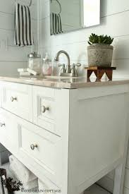 But, with a little elbow grease and patience, you can save lots of money by tackling your own diy bathroom vanity makeover. Powder Bathroom Vanity Makeover The Wood Grain Cottage