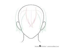 Anime's obsession with haircuts is found throughout many shows. How To Draw Anime Male Hair Step By Step Animeoutline