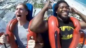 Watch the woman on the left take her enjoyment of this ride to orgasmic heights by erupting into a chorus of moans which wouldn't sound out of place in the bedroom. Hilarious Slingshot Ride Fails Compilation Part 3 Youtube