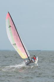 Strictly sail has been a hobie cat dealer since 1978. Hobie 20 Catamaran Sailing On Great South Bay Fire Island Iknowthecow