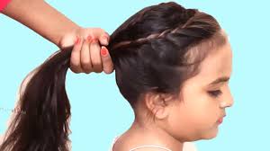 It is perfect for oval round shape face, and you can make it on any occasion. Cute Girl Hairstyles For Short Hair For Girls Best Hairstyles For Girls Kids Hairstyles Youtube