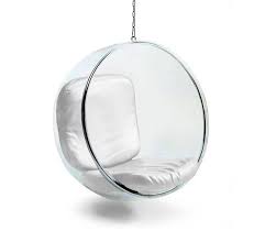 This swing chair hangs from sealing with 9 feet chain give attractive look to your interiors. Eero Aarnio Bubble Chair Lounge Chair