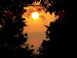 Sunset Southwest side of Indy.