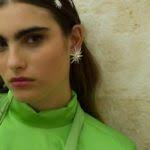 Pendientes Estrella María plata