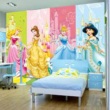 Looking for girls bedroom ideas? Aliexpress Com Buy Cartoon Princesses Wallpaper 3d Photo Wallpaper Custom Wall Murals Lovely Girls Girls Room Wallpaper Custom Wall Murals Nursery Room Decor