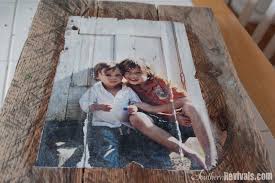 Diy Photo Transfer Projects Picture On Wood Pallet Photo Frames Mod Podge Photo Transfer