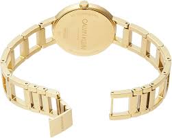 Quartz womens wristwatch k3m2162y with stainless steel case, with diameter 40 mm, black dial and rose gold stainless steel band. Calvin Klein K8n23546 Women S Watch At 299 25 Authorized Vendor