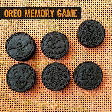 It's been a tradition for years that come fall, oreo takes its classic white crème that's sandwiched between the chocolate cookies and turns it. Halloween Oreo Cookie Memory Game 100 Directions