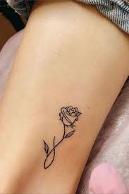You can get a simple small flower on them or get. 37 Simple And Elegant Rose Tattoos In Watercolor And Bright Colors The First Hand Fashion News For Females Rose Tattoos For Women Rose Tattoo Behind Ear Simple Rose Tattoo