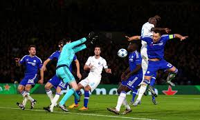 Corona (fc porto) right footed shot from the right side of the box is too high. Chelsea V Fc Porto Mirror Online