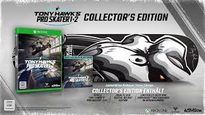 Digital deluxe edition tony hawk's pro skater 1 + 2 game unique retro outfits for tony hawk, steve caballero and rodney mullen Tony Hawks Pro Skater 1 Und 2 Collectors Edition Ch Inkl Limitiertes Tony Hawks Origi Xbox One