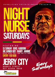 Deejay Sunday 1 min · PRESS PLAY AND DOWLOAD NEW YEAR LIVE JAGGLING..DJ  SUNDAY MC RANDY BOY,,...http://www.hulkshare.com/OTINGAA..... REGGAE NIGHTS  EVERY WEN,FRIDAY, SATO, AND SUNDAY..JERRY CITY...HARDLIVING SOUND..