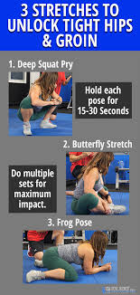 3 Stretches To Unlock Tight Hips Groin Inner Thigh Stretches Tight Hips Lower Back Exercises