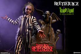 How to do the dinner table dance scene from the movie beetlejuice. Beetlejuice Tomb Stone Grabstein Zubehor 1 6 Scale Sideshow Tim Burton Movie Bunker158 Com