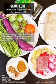 Sayur lodeh ini akan lebih nikmat jika disajikan dalam keadaan hangat ditemani dengan nasi hangat pula. Sayur Lodeh Indonesian Vegetable Stew In Coconut Milk Recipe Daily Cooking Quest Indonesian Food Food Vegetable Stew