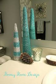 Big Christmas Decor Ideas From 1 Small Bathroom Christmas Bathroom Decor Christmas Bathroom Christmas Decorations