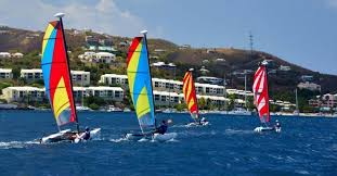 All the fun takes places on august 3, 2021 at 10 a.m. 2021 St Thomas International Regatta Day 2 Hobie Wave Racing