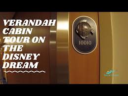 Tour a Verandah Stateroom Onboard the Disney Dream