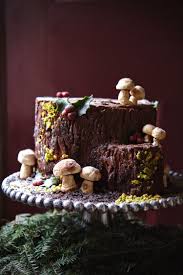 Une Souche De Noel Buche De Noel Originale Buche De Noel Dessert Noel