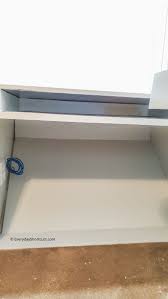 Most people i know, if it's big enough, have a bed across it with storage underneath the other half without the box. How To Convert A Stair Box To A Built In Desk Everyday Shortcuts
