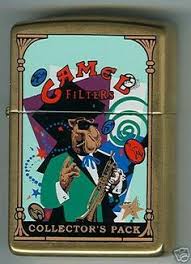 Vintage 1994 joe band camel cigarettes collector tin smokin joe and the band. Zippo Joe Camel