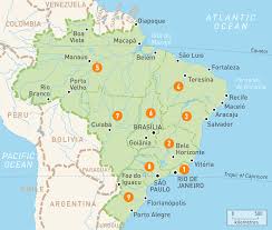 Maphill is more than just a map gallery. Map Of Brazil Brazil Regions Rough Guides Rough Guides