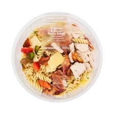 An easy salad, which is packed full of delicious flavours and textures. Chicken Bacon Pasta Salad 360 G Woolworths Co Za