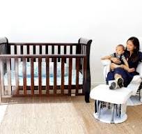 Classic Sleigh Cot - White