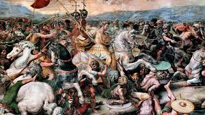 Raphael battle of milvian bridge. Martha Said I Know He Will Rise Again At The Resurrection Christian Art