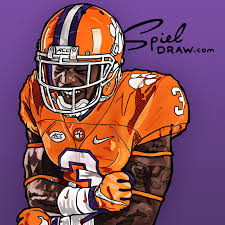 In this inspiring, practical book, deshaun illustrates how the seven qualities of a servant leader can lead to a. Digital Illustration Of Clemson Wide Receiver Artavis Scott Created With Procreate And Ph Nfl Football Art Clemson Tigers Football Clemson University Football