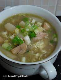 Resep Sup Ayam Jagung Manis Asparagus Dan Jamur Kancing Resep Sup Ayam Sup Ayam Resep Sup