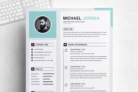 Apple pages template · tags: One Page Clean And Professional Resume Design Template Ms Word Apple Pages Cover Letter Crella